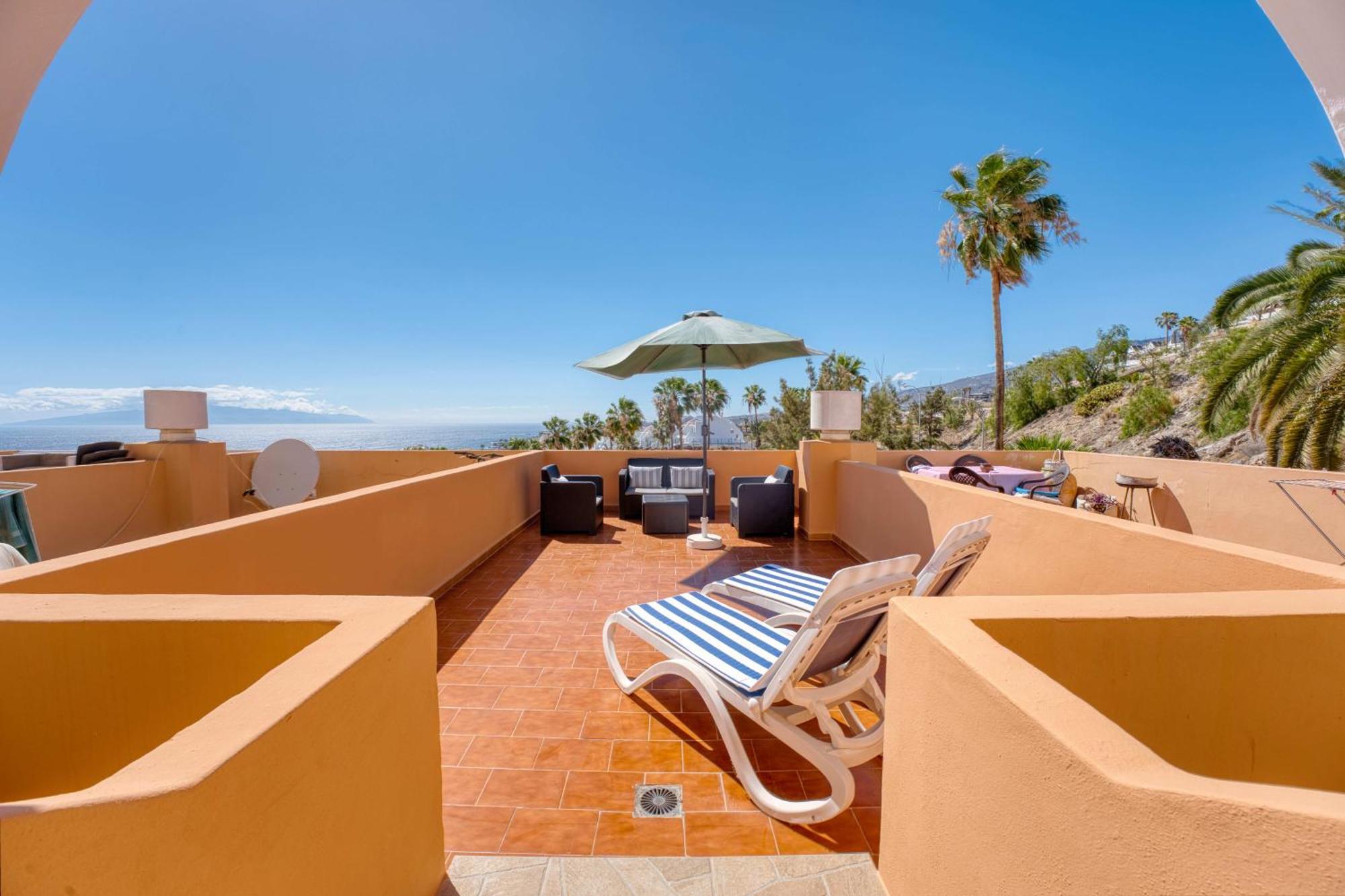 Estudio Con Terraza Y Vistas Espectaculares Ov302 Costa Adeje  Zewnętrze zdjęcie
